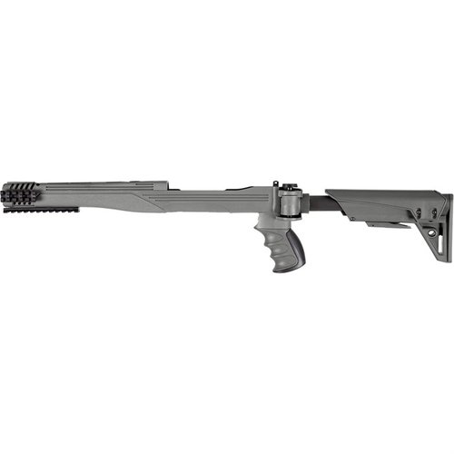 STRIKEFORCE GEN2 för Ruger 10/22 erbjuder justerbart och hopfällbart kolvsystem, TracLOCK för stabilitet och flera Picatinny rails för tillbehör.