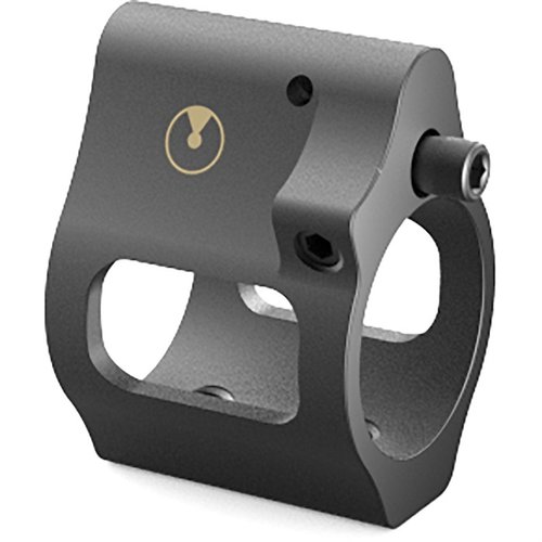 UD AR-15 Solid Adjustable Gas Block ger 16 justeringsnivåer för att optimera cykeln, minska rekyl och förbättra precisionen, perfekt för tävlingsskyttar.