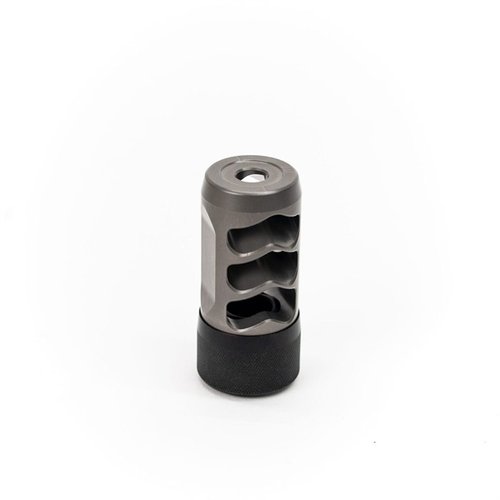 HELLFIRE TI självjusterande muzzle brake erbjuder överlägsen prestanda, lättviktsdesign i titan och modulär flexibilitet för jakt- och matchvapen.