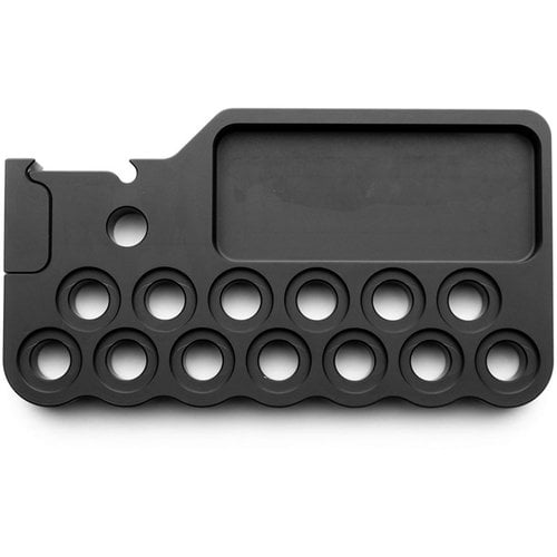 ZERO STORAGE BLOCK är den perfekta lösningen för att organisera småverktyg och delar, med plats för din ZERO torque wrench och magnet för andra verktyg.