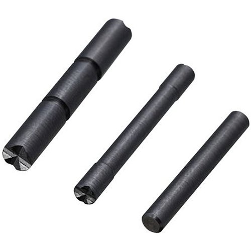 Uppgradera din Glock Gen 3 med TYRANT CNC:s takedown pins i rostfritt stål, tillgängliga i svart krom eller guld, för bättre hållbarhet och geometri.