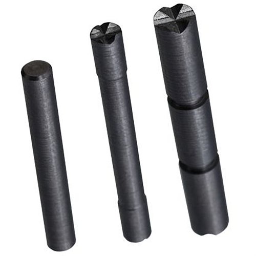 Tyrant CNC:s förbättrade takedown pins för Glock Gen 4 är tillverkade av rostfritt stål och erbjuder överlägsen geometri och hållbarhet i svart krom eller guld.