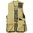 BOB ALLEN FULL MESH SHOOTING VEST KHAKI RH S