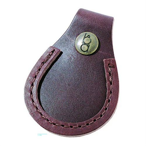 BOB ALLEN GUN TOE REST i brunt läder erbjuder hållbarhet med kraftigt läder och en praktisk tab & snap för att passa över snörningen.