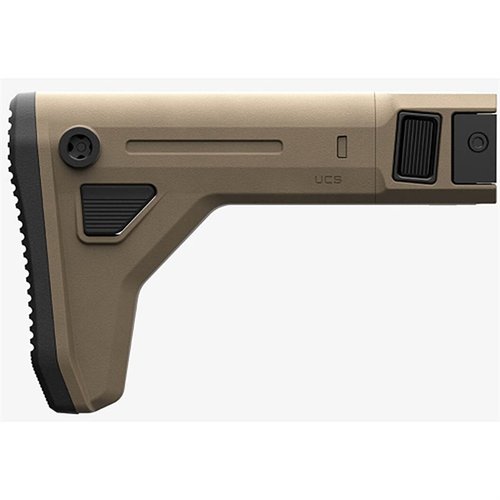 MAGPUL UCS™ justerbar kolv för AR-15 erbjuder extrem justerbarhet, kompatibilitet med flera plattformar och en anpassningsbar design för optimal skjutställning.