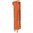 THYRM LLC CELLVAULT BATTERY STORAGE FOR AAA AND CR123 RESCUE ORANGE