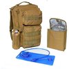 CACTUS JACK ARMORED TRANSPORT BACKPACK erbjuder anpassningsbar design, MOLLE-fästen, hydrationsblåsa, och plats för skyddsplatta för ultimat säkerhet.