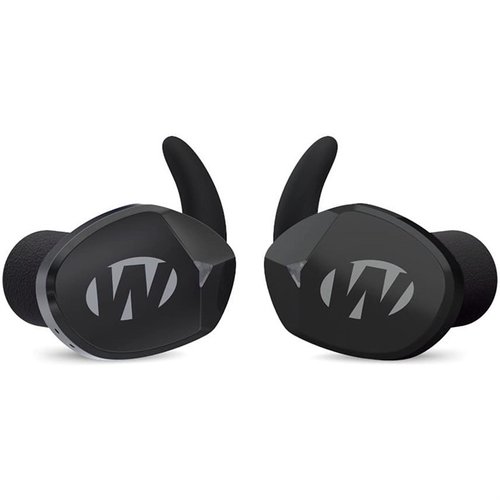Walker’s Restrictor BT Earbuds erbjuder 24 dB NRR, Bluetooth 5.0, fyra ljudlägen och lättåtkomliga kontroller för säker och anpassad ljudupplevelse.