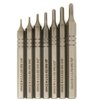 Grace USA Short Pin Punch Set erbjuder hög precision och hållbarhet med hex stock design, perfekt för detaljerat arbete i trånga utrymmen.