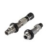 Redding Type S Match Bushing Full Die Set erbjuder exakt full längd resizing och kontroll över hylsnackens spänning, med en konkurrens Seating Die för optimal precision.