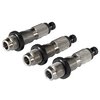 Redding Deluxe 3-DIE SETS inkluderar full längd sizing die, seating die och neck sizing die, tillverkade av högkvalitativt stål för långvarig precision.