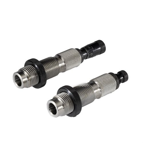 Premium Full Length Die Set för 25 Creedmoor erbjuder ökad precision med Carbide Size Button och Bullet Seating Micrometer för optimala resultat.