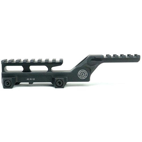 HYDRA V2 är en dual optic mount för EOTECH® EXPS som erbjuder en 2.91” optic centerline för snabbare målfokusering och ökad situationsmedvetenhet.