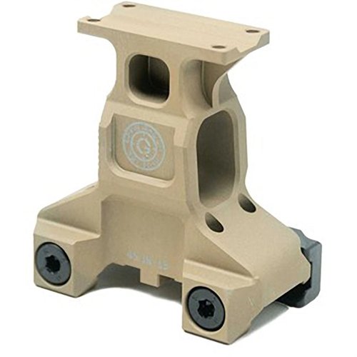 LERNA Optic Mount för Trijicon MRO® ger en högre optikcenterlinje för snabbare målidentifiering och bättre situationsmedvetenhet, oavsett utrustning.