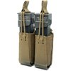 GBRS Group Double Pistol Magazine Pouch erbjuder MOLLE/BELT-kompatibilitet, avtagbar bungee-retention och smidig dragning för de flesta dubbelmagasin.