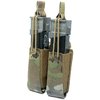 GBRS GROUP DOUBLE PISTOL MAGAZINE POUCH W/BUNGEE RETENTION MULTICAM