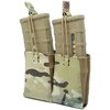 GBRS Group Double Rifle Magazine Pouch erbjuder MOLLE/BELT-kompatibilitet, bungee-retention och en smidig dragning för AR-15/AK-47 magasin.