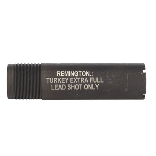 REMINGTON 12 GA TURKEY EXTRA FULL CHOKE TUBE är designad för Remington 870, vilket ger täta mönster och förbättrad långdistansprestanda för jakt.