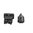 REMINGTON FRONT/REAR NIGHT SIGHT SYSTEM W/SLIDE FOR REM 870/11-87