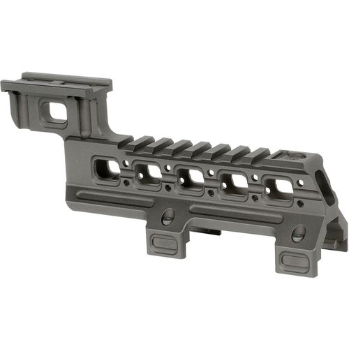 Uppgradera din HK MP5/MP5K med Midwest Industries Optic och Laser Mount för enkel installation, ergonomisk design och robust konstruktion.