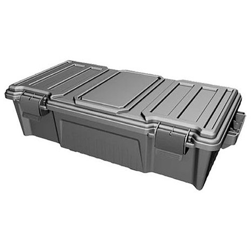 MTM TUGC Truck Underseat Gear Crate erbjuder smart och gömd förvaring under baksäten, med 19,2 qt kapacitet och avtagbara avdelare för flexibel organisering.