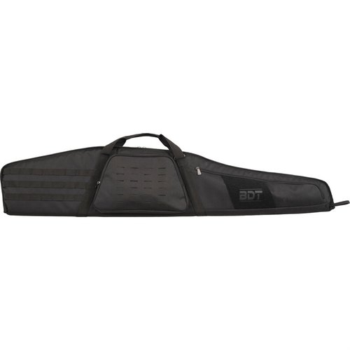 BULLDOG CASES 52" DELUXE SUPPRESSOR RIFLE CASE erbjuder skydd för långa vapen med värmetålig suppressorväska, hållbar nylon och praktiska fack för tillbehör.