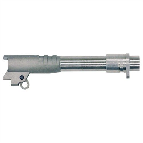 Installera en precisionstillverkad 1911 XACT FIT BARREL med endast fyra handverktyg, perfekt passform och mindre arbete, för en matchkvalitetsinstallation.