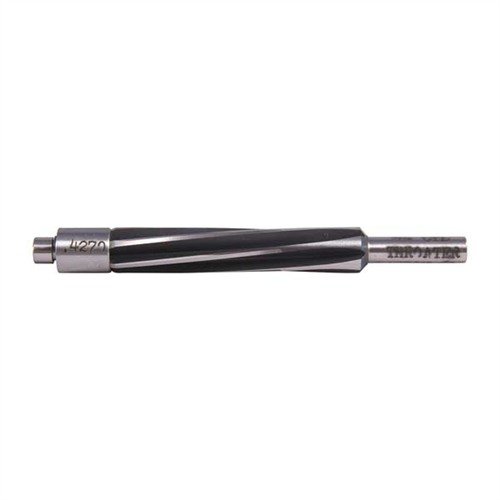Manson Precision .44 Cal Throat Reamer förbättrar noggrannheten genom att öppna cylindertrottar till en enhetlig diameter, vilket minskar avvikelser.