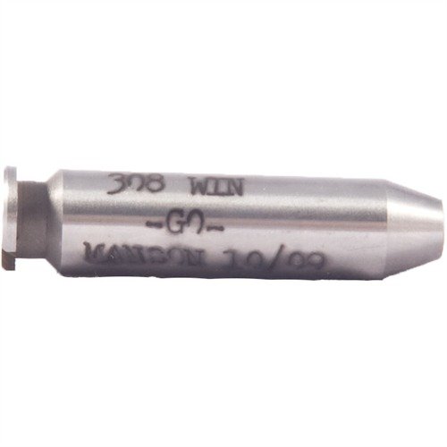 Manson Precision Rimless Cartridge Headspace Gauge säkerställer korrekt headspace, tillverkad av hållbart stål, precisionsmaskinerad för pålitliga mätningar.