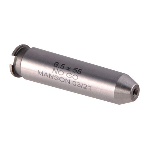 Manson Precision Rimless Cartridge Headspace Gauge säkerställer korrekt headspace för rimless cartridges, med precisionsbearbetning och hållbar konstruktion för långvarig användning.