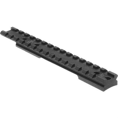 Nightforce Remington 700 X-Treme Duty Scope Base erbjuder en exakt passform med integrerad rekylklack, 20 MOA lutning och är tillverkad av stål för korta vapen.