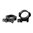 NIGHTFORCE 30MM MEDIUM (1.00") STANDARD DUTY RINGS
