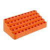Lyman Bleacher Loading Blocks gör omladdning enklare med sin lutande design, som rymmer 50 .308 Win. hylsor och är tillverkad av hållbar polymer.