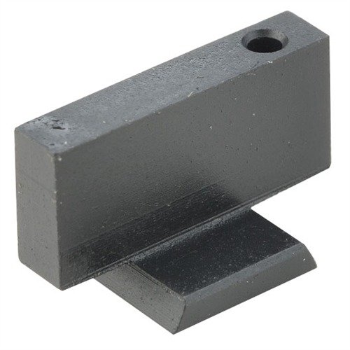 SEMI-AUTO DOVETAIL FRONT SIGHT BLANK är stark och redo att formas för anpassade tillämpningar, med en säker dovetail-installation för hög recoil och extrem användning.