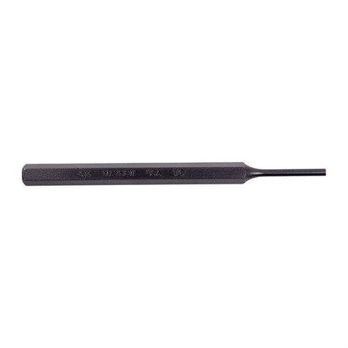 MAYHEW STEEL SINGLE PIN PUNCHES är tillverkade av verktygsstål med knurlad kropp, perfekta för att ersätta kit eller köpa individuellt, med utmärkt hållbarhet.