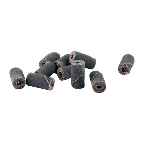 CYLINDER ROLLS i 60 grit är perfekta för att forma och nå trånga utrymmen där andra sliphuvuden inte kommer åt. Max hastighet: 20,000 rpm.