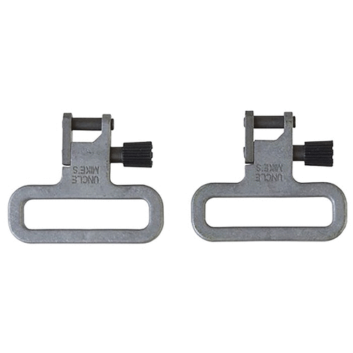 MIL-SPEC SWIVELS från UNCLE MIKES erbjuder överlägsen hållbarhet med 500 lbs dragstyrka, rostfritt stål och SwivelLock® för säker och snabb fästning.
