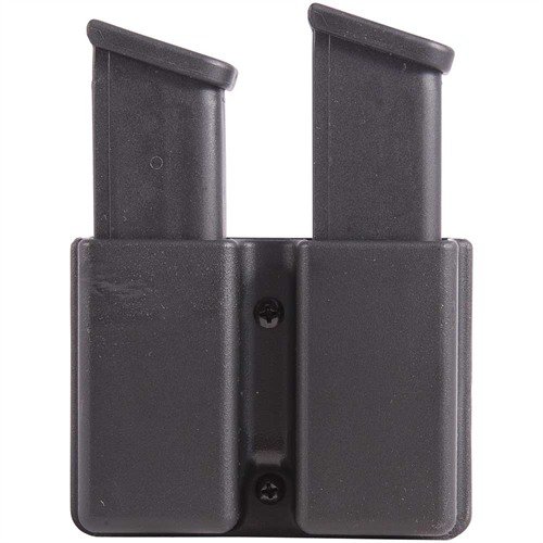 Upptäck BLACKHAWK:s dubbla magasinhållare med justerbar retention för 1911 och högkapacitets magasin. Perfekt för tävling eller bärning! ✨