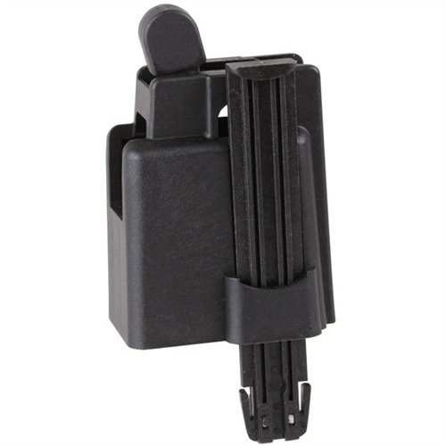 UZI MAG LOADER gör påfyllning av 9mm UZI magasin snabb och enkel, vilket minskar trötthet och ökar effektiviteten vid skytte.