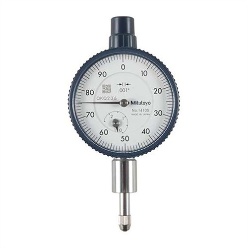 Mitutoyo 0.25" DIAL INDICATOR erbjuder noggranna mätningar med ±0.001" precision, perfekt för mindre objekt och kompatibel med Sinclair Concentricity Gauge.