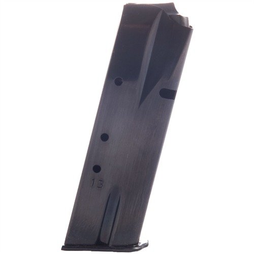 MEC-GAR BROWNING HI-POWER 9MM magasin är tillverkade av certifierad kolstål, TIG-svetsade och värmebehandlade för hållbarhet och pålitlighet.