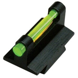 RIFLE FIBER OPTIC FRONT SIGHT från HIVIZ erbjuder sex utbytbara fiberoptiska stavar för snabb målfångst och en skarp siktesbild i olika ljusförhållanden.