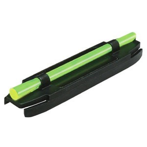 SHOTGUN FIBER OPTIC SIGHT M-400 från HIVIZ förbättrar målvakning med ljusabsorberande polymerstänger i fyra färger för optimala sikten under olika förhållanden.