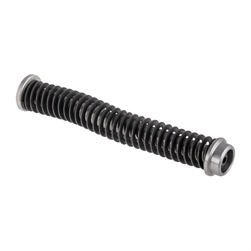 Förbättra din Gen 4 Glock med Lightning Strike Captured Recoil Guide Rod, tillverkad i rostfritt stål för ökad noggrannhet och pålitlighet.