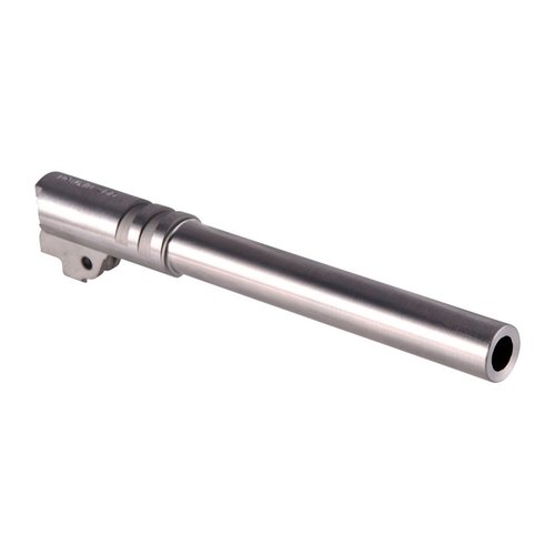 NOWLIN 9MM 1911 match barrel i rostfritt stål med ultra-smooth rifling för maximal precision och längre livslängd. Kräver minimal anpassning för perfekt passform.