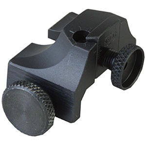 NECG RIFLE WEAVER REAR SIGHT är en justerbar sikte i stål som ger utmärkt siktbild och passar på Weaver- eller Picatinny-baser, perfekt för jakt.