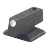 CNC-bearbetad stål dovetail front sight som inte fastnar i ditt hölster. Stort, .075" prick för snabb siktigenkänning. Kräver 65° x .330" dovetail cutter.