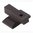 NOVAK GOVT, BLACK, .160" HEIGHT
