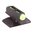 NOVAK FIBER OPTIC FRONT SIGHT, GREEN, .180" HIGH, FITS COLT 1911