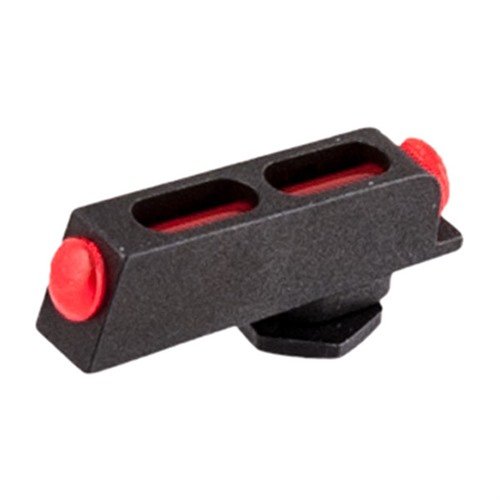 Precisionbearbetade, snag-fria stål fiber optic front sights för Glock® ger snabb målfångst i alla ljusförhållanden med enkel skruvinstallation.